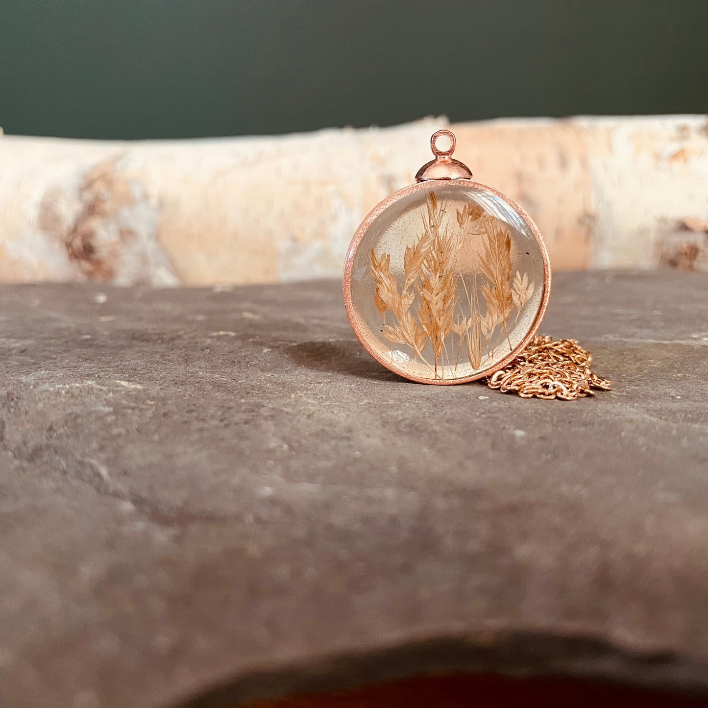 Big Wild Grass Pendant #4