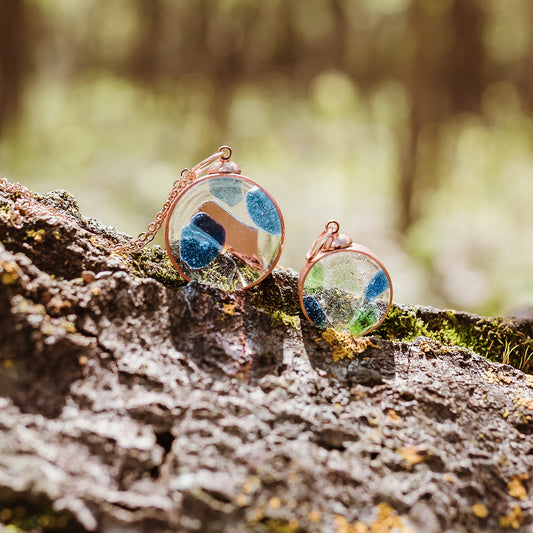 Double Wheat Pendant