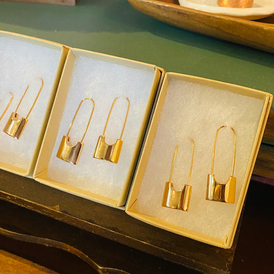 Safety Pin Earrings