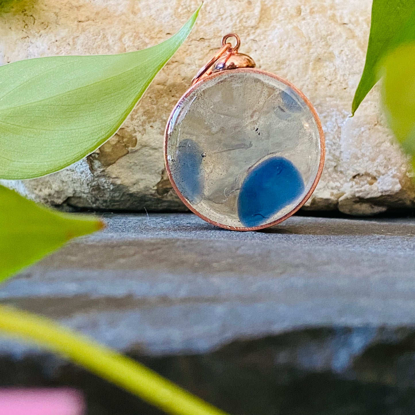 Big Sea Glass Pendant #2