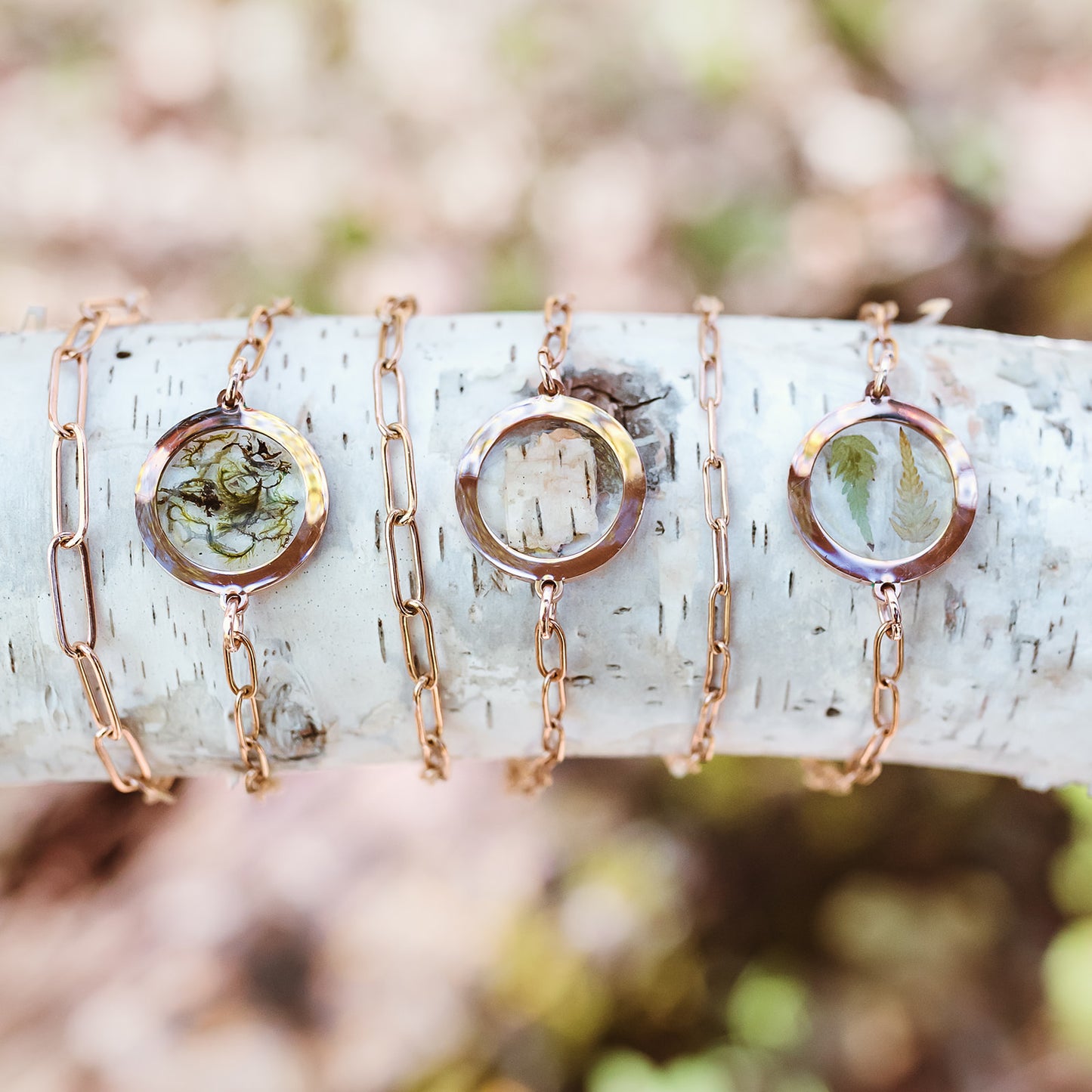 Lichen Window Bracelet