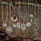 Yarrow Flower Classic Pendant #1