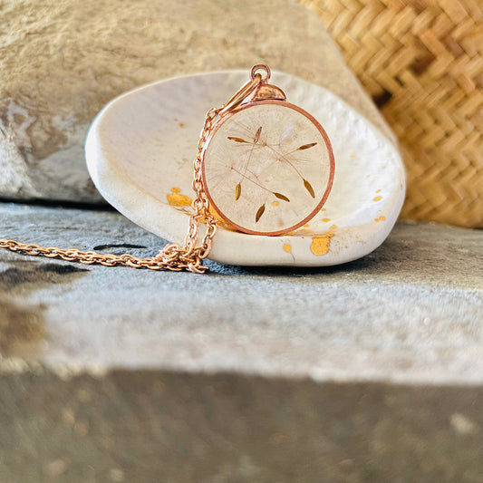 Dandelion Seed Classic Pendant #10
